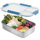 Smash Blue Stainless Steel Bento Lunch Box