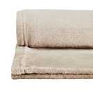 Argos Home Super Soft Fleece Throw - 125x150cm - Taupe