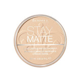 Rimmel Stay Matte Pressed Powder Transparent 14g, imported from the UK