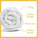 Dreamwell Light Weight 4.5 Tog Duvet - Double