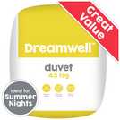 Dreamwell Light Weight 4.5 Tog Duvet - Kingsize