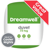 Dreamwell Medium Weight 7.5 Tog Duvet Kingsize - British product
