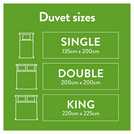 Dreamwell Medium Weight 7.5 Tog Duvet Kingsize - British product