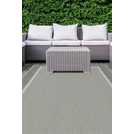 Solstice Grey Indoor Outdoor Rug 170x120cm (British brand)