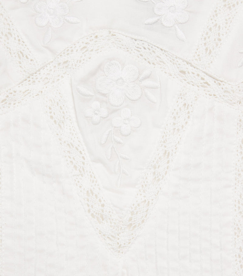 Tartine et Chocolat Cotton Lace-Trim Children's Blouse 2-12 Years (British brand)