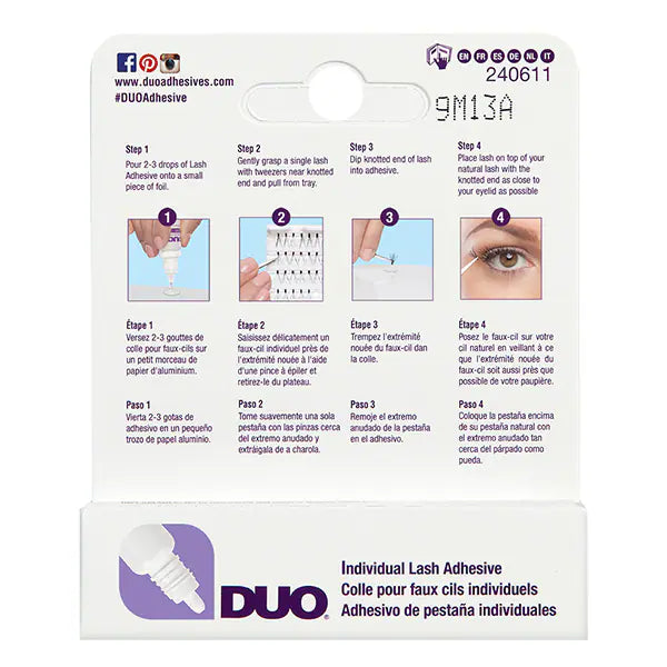 Duo Individual Lash Adhesive Clear 7g - British product