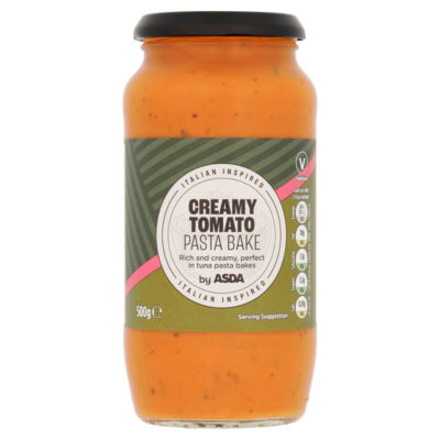 ASDA Creamy Tomato Pasta Bake Sauce 500g