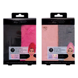 Danielle Creations microfibre hair towel 2 pack - British product