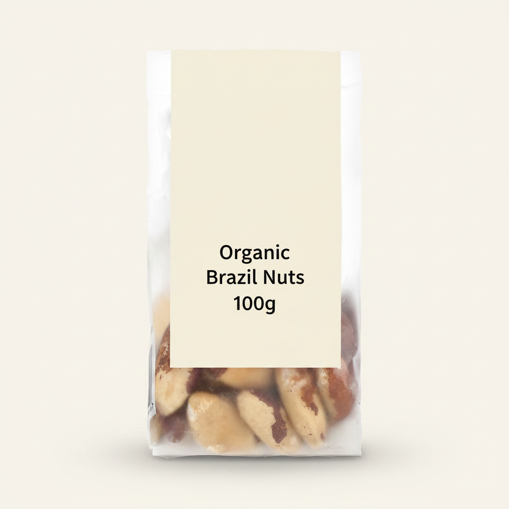 Holland & Barrett Organic Brazil Nuts 100g - British product