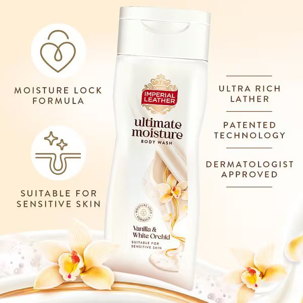 Imperial Leather Body Wash Vanilla 225ml, UK version