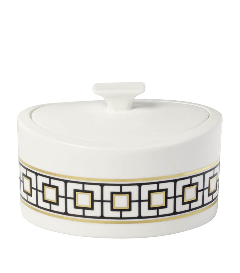 Villeroy & Boch porcelain MetroChi Gifts jewellery box (British brand)