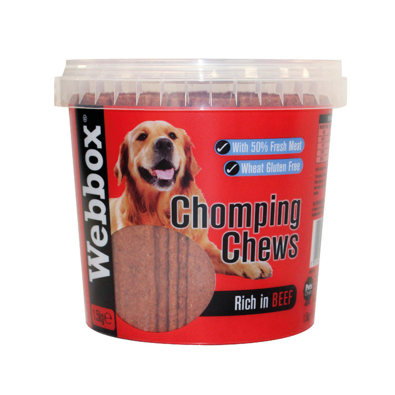 Webbox Meaty Chomping Chews 1.5kg (British brand)