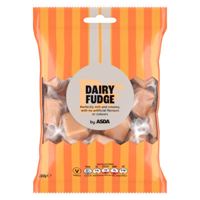 ASDA Dairy Fudge 200g - British product