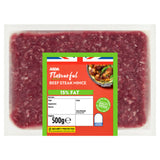 ASDA Minced Beef 15% Fat 500g pack - British product