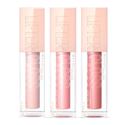 Maybelline New York Lifter Gloss Ice, Moon & Reef 3-Pack Lip Gloss