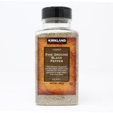 Kirkland Signature fine ground black pepper 348g, UK version