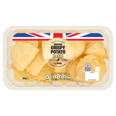 ASDA Crispy Golden Potato Slices Chilled Side 300g