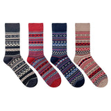 Kiku Nordic Collection boot socks in assorted colours, 4 pack, UK version