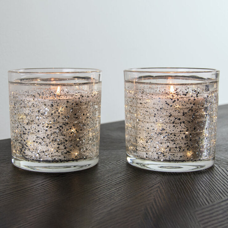 Avaria Light-Up LED Candle 2 Pack in Juniper Silver Birch