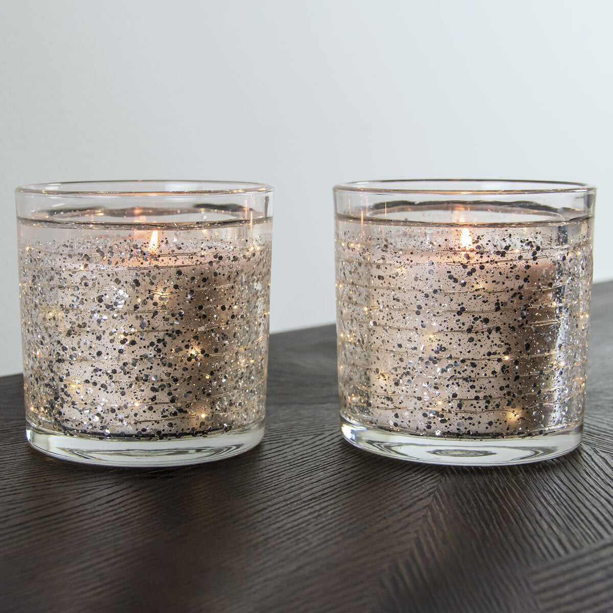 Avaria Light-Up LED Candle 2 Pack with dual fragrances 340g each - British product