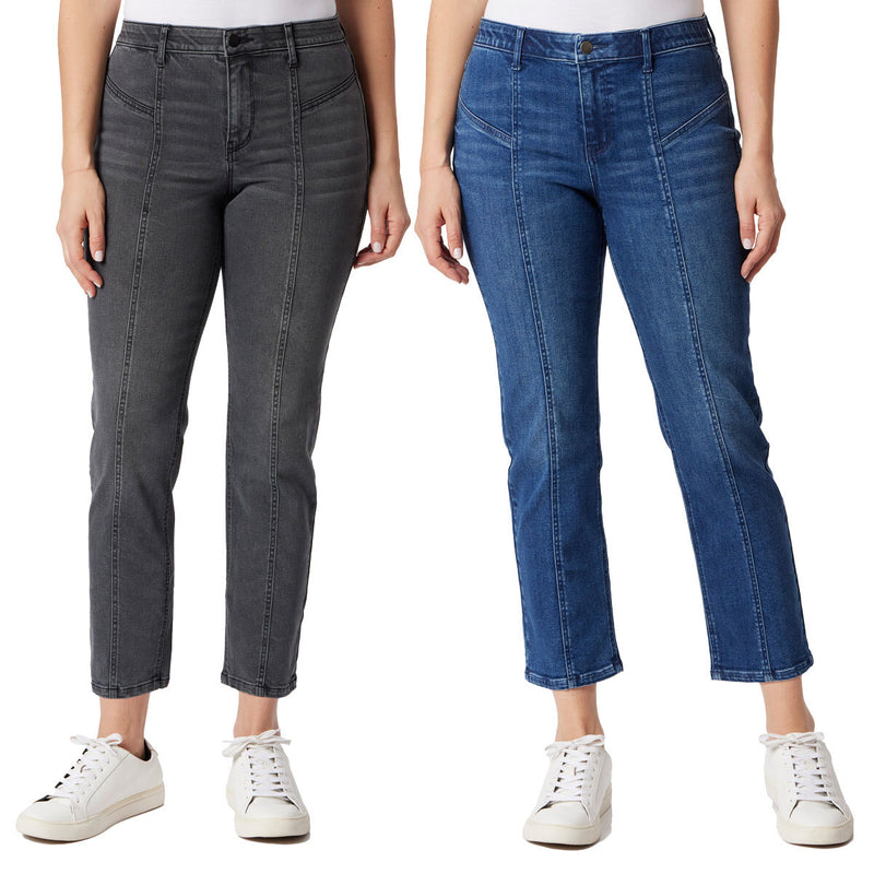 Briggs stretch jeans in black and blue, UK sizes 8-16 - British product