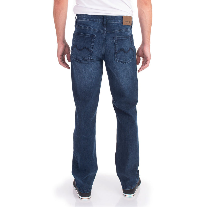 Urban Star Men's Relaxed Fit Jeans Ink Blue waist 30-40 length 30-34 (British brand)
