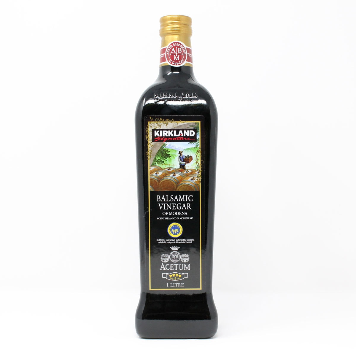 Kirkland Signature 4 Leaf Balsamic Vinegar of Modena 1L, UK version