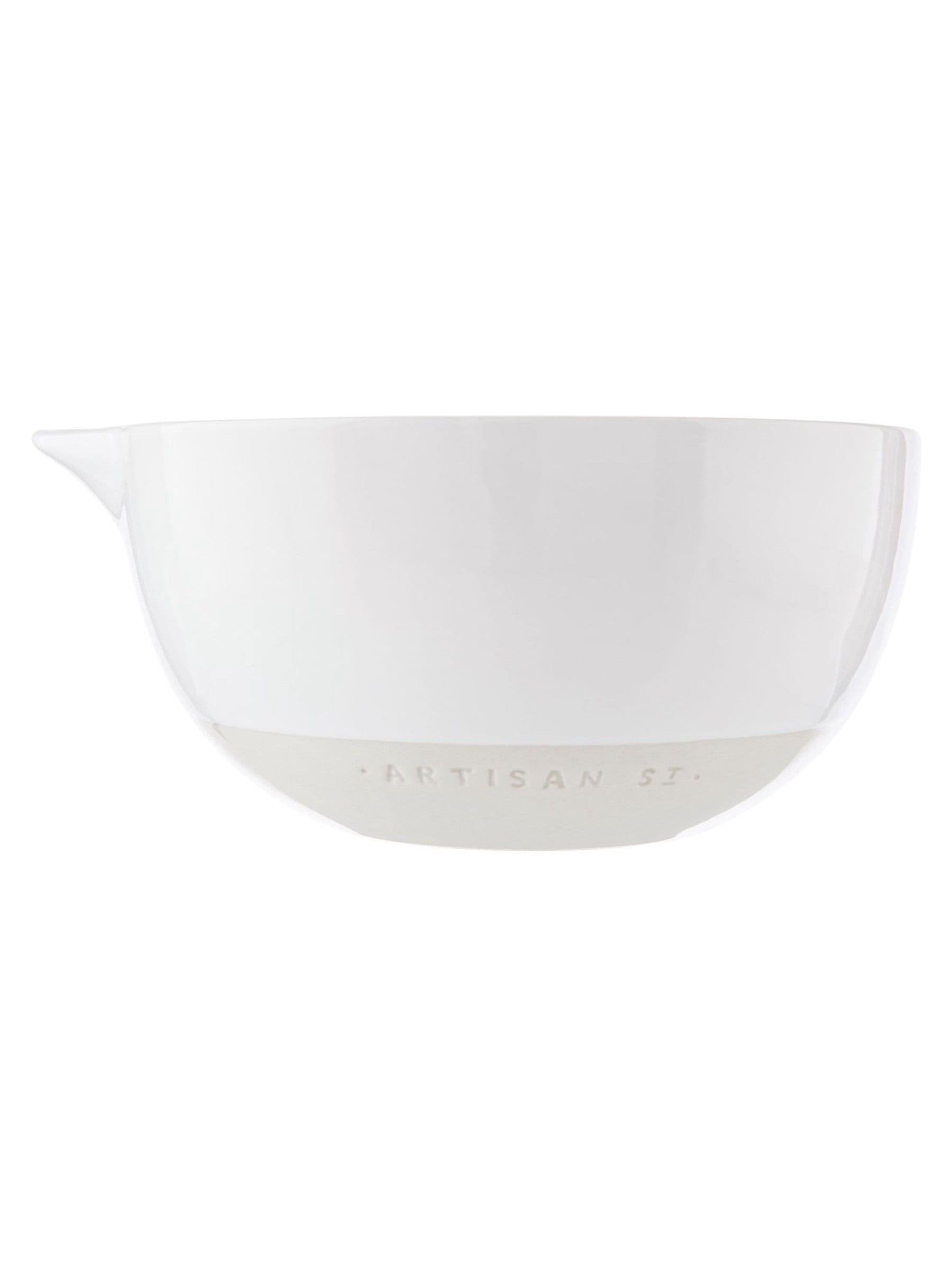 Artisan Street white 20cm mixing bowl - British product