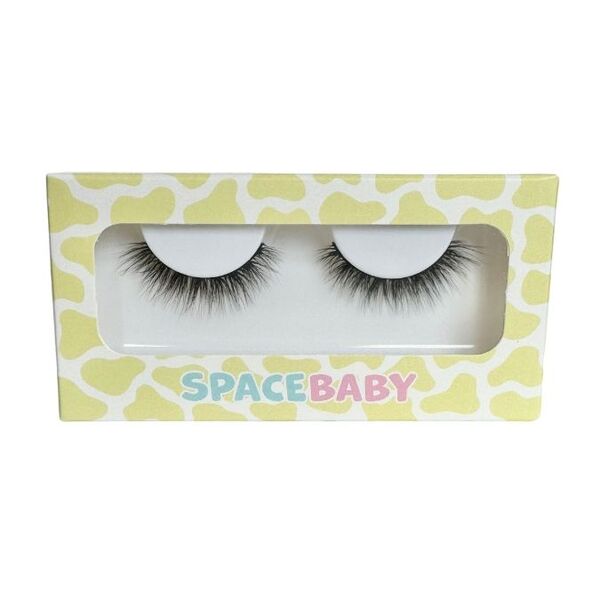Space Baby faux mink vanilla strip lashes (British brand)