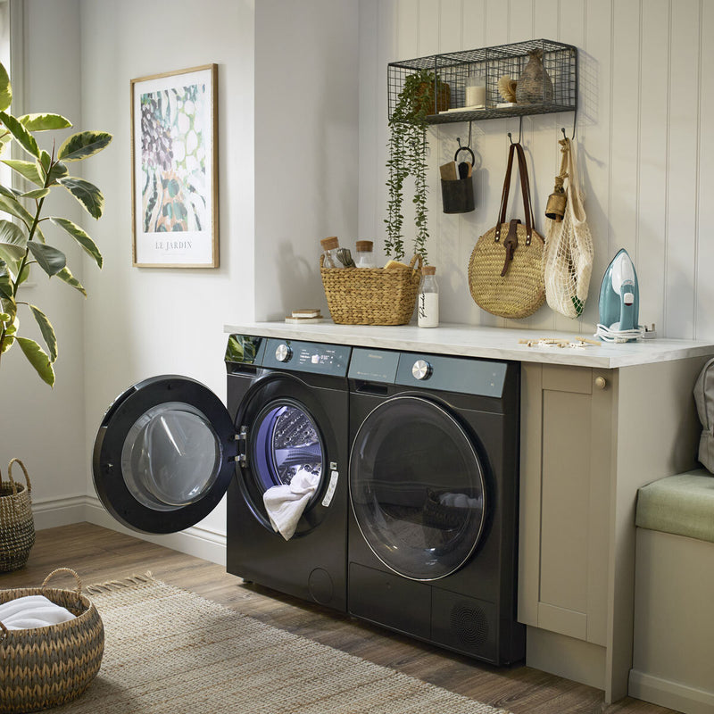 Hisense WF7S1247BB Washing Machine Black 12kg, UK version