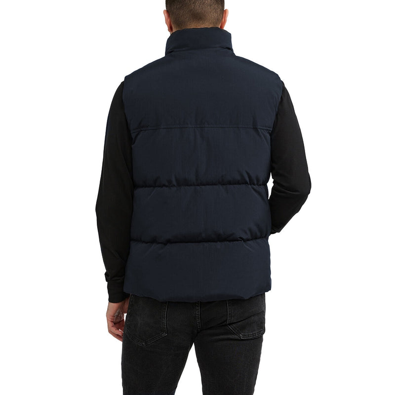 Scotch & Soda mens gilet in black or navy (British brand)