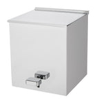 ZODIAC Chrome Square Pedal Bin