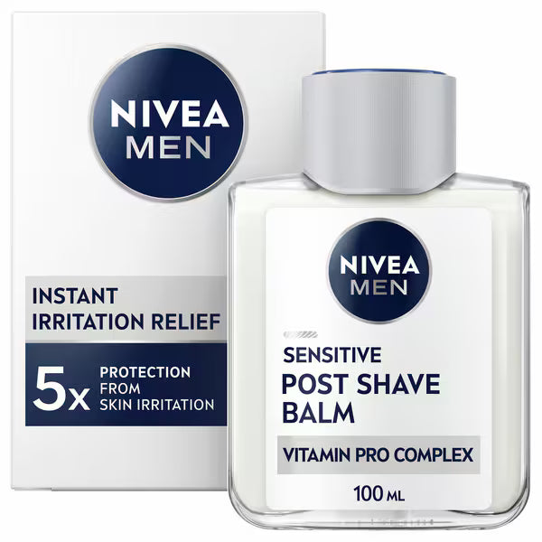 NIVEA MEN Sensitive Post Shave Balm 100ml, imported from the UK