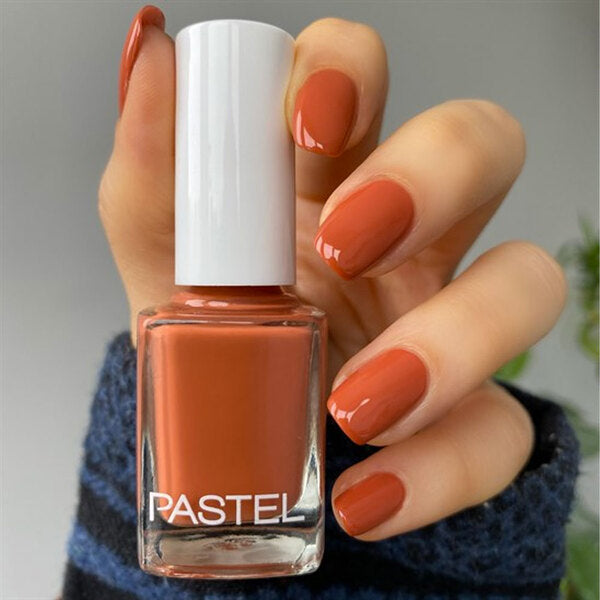 Pastel nail polish Pumpkin 298 13ml, imported from the UK
