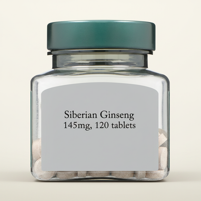 Holland & Barrett Siberian Ginseng 120 Tablets Supplement
