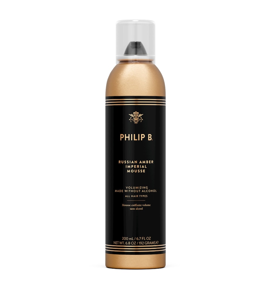 Philip B Russian Amber Imperial styling mousse 200ml, imported from the UK