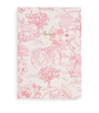 Harrods toile A5 notebook, UK version