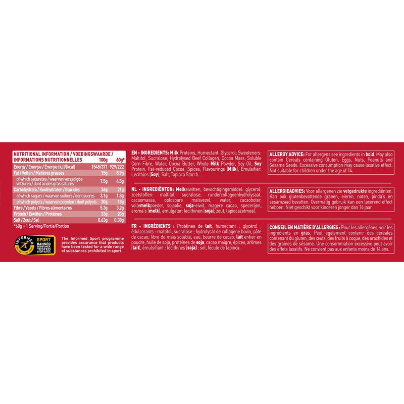 Grenade gingerbread protein bars 12 x 60g, UK version