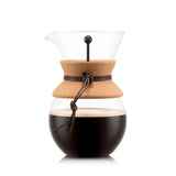 Bodum pour over coffee maker with permanent filter 1L - British product