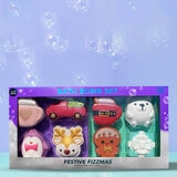 Holler Glow Festive Fizzmas Bath Bombs, UK version