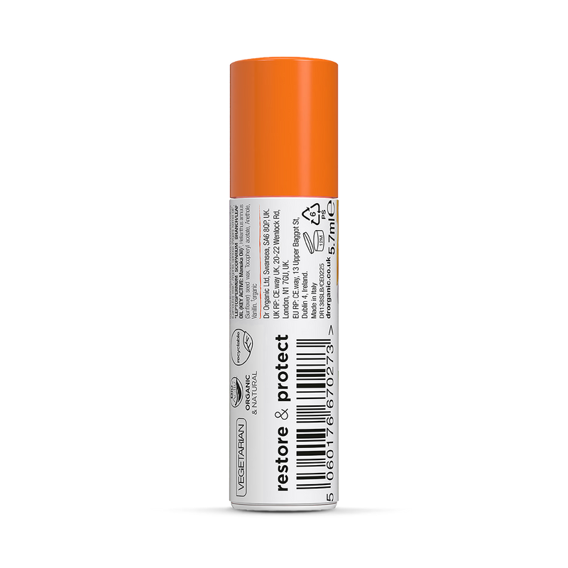 Dr Organic Manuka Honey Lip Balm SPF 15 5.7ml