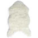 Habitat Sheepskin Faux Fur Cream Shaggy Rug - 60x90cm