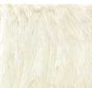 Habitat Sheepskin Faux Fur Cream Shaggy Rug - 60x90cm