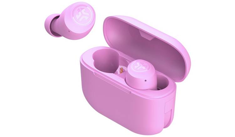 JLab GO Air Pop pink true wireless earbuds, UK version