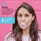 JLab GO Air Pop pink true wireless earbuds, UK version