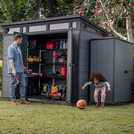 Keter 70cm shelving kit for sheds, UK version