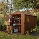 Keter 70cm shelving kit for sheds, UK version