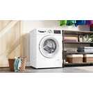 Bosch white 9KG/5KG 1400 spin washer dryer - British product