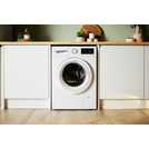 Bosch white 9KG/5KG 1400 spin washer dryer - British product