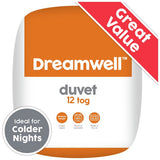 Dreamwell Colder Nights Medium Weight 12 Tog Duvet Single - British product